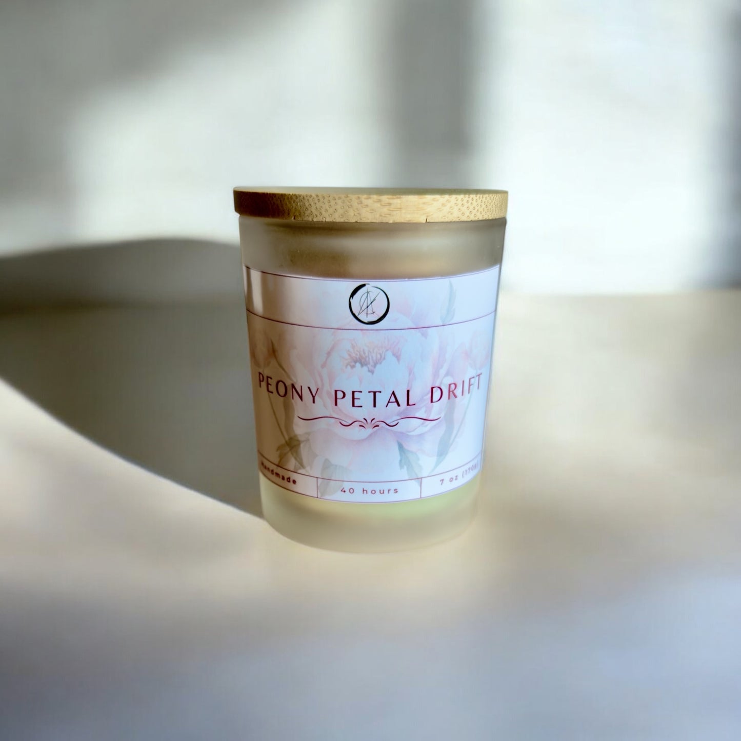 Peony Petal Candle