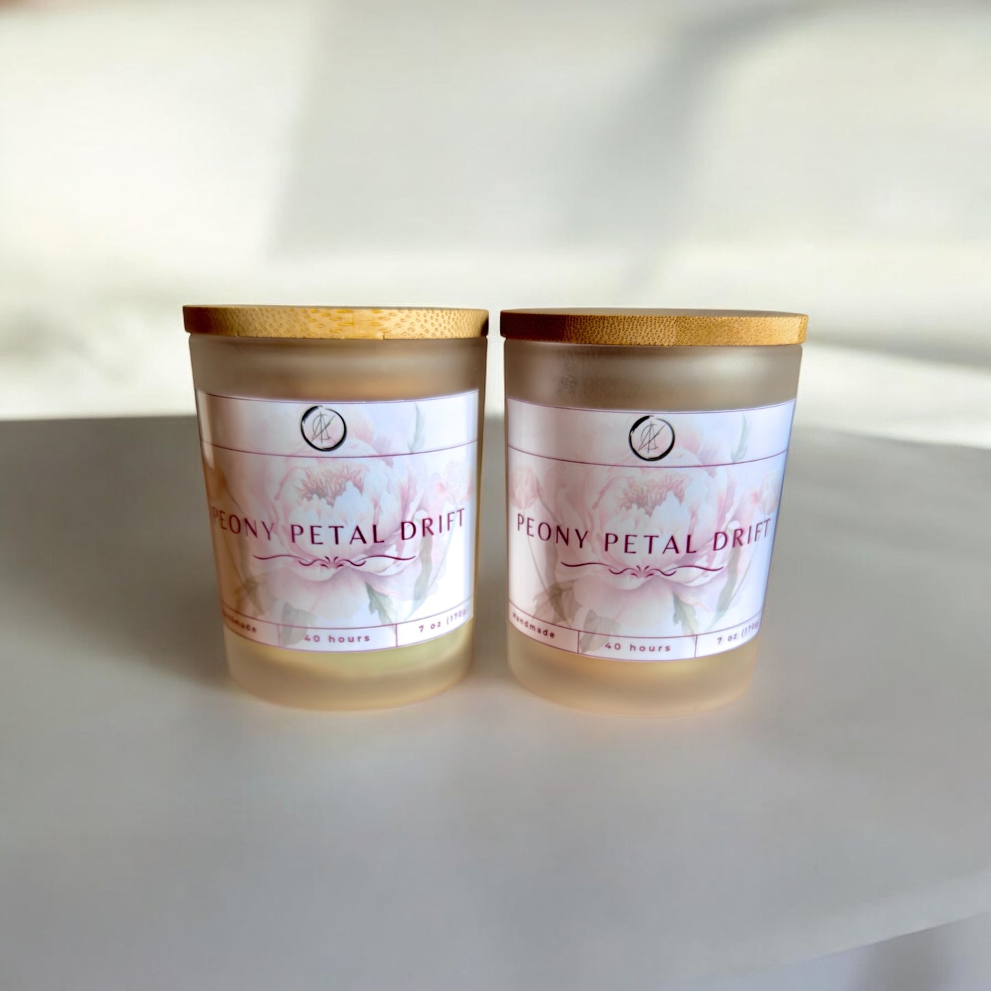 Peony Petal Candle